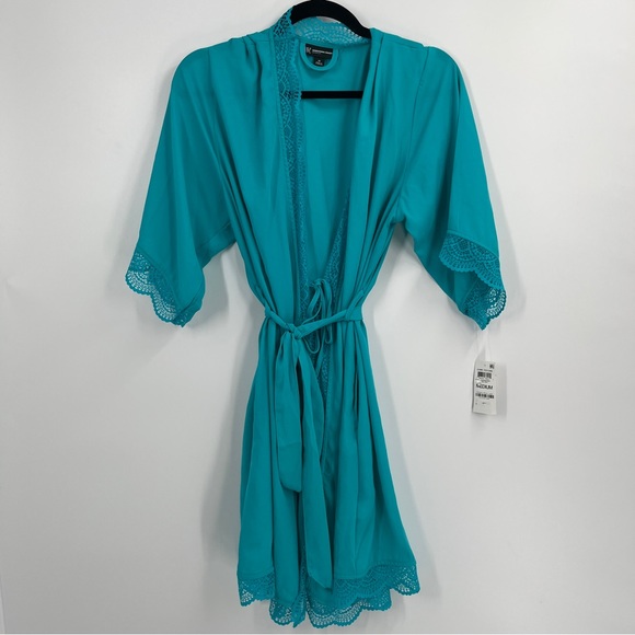 INC International Concepts Intimates & Sleepwear International Intimate Concepts Blue Robe